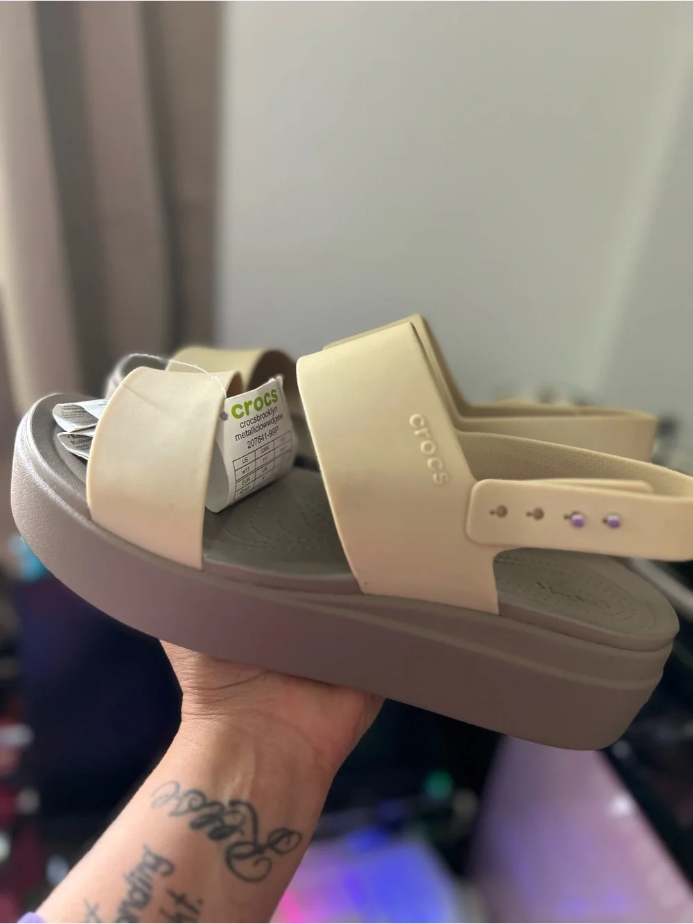 Crocs Brooklyn Platform Sandal size 11